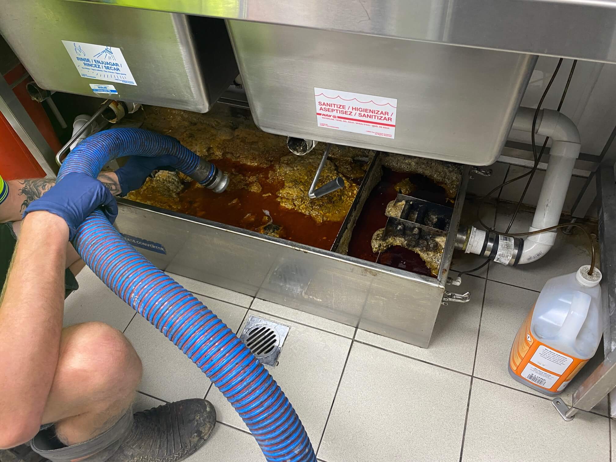 Grease Trap Cleaning in Bixby
